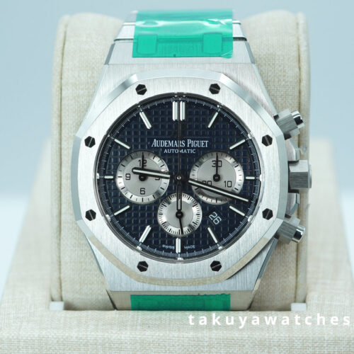 Audemars PIGUET ROYAL OAK CHRONOGRAPH BLUE DIAL 26331ST SERVICED 2026 FULL SET