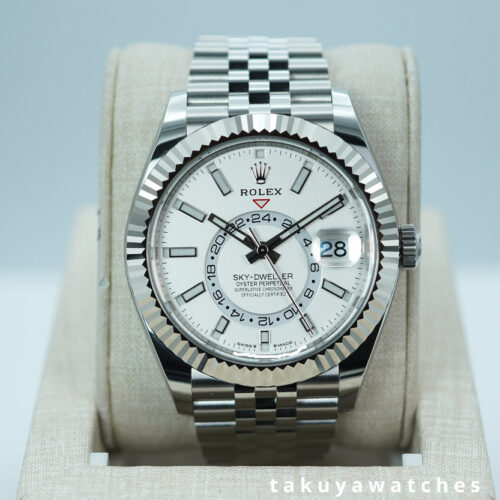 BRAND NEW Rolex 336934 SKY-DWELLER WHITE DIAL JUBILEE BAND NEW MODEL 2026 FULL SET