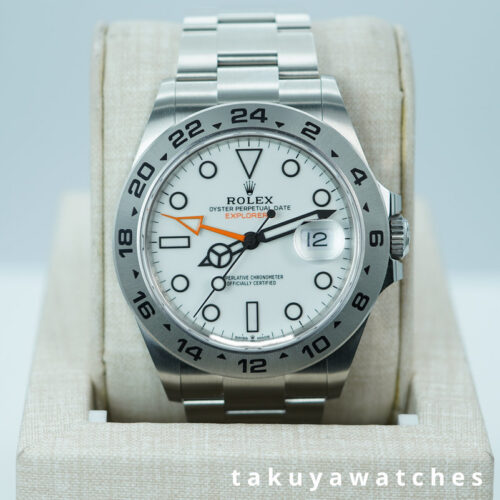 BRAND NEW Rolex 226570 EXPLORER 2 POLAR WHITE DIAL NEW MODEL 2026 WARRANTY FULL SET