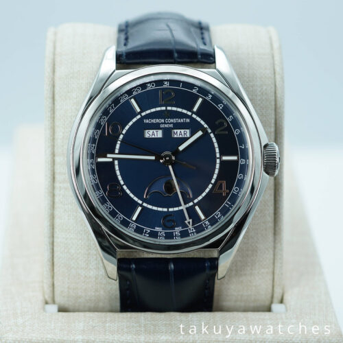 Vacheron CONSTANTIN FIFTYSIX COMPLETE CALENDAR BLUE DIAL 40MM 2021 FULL SET