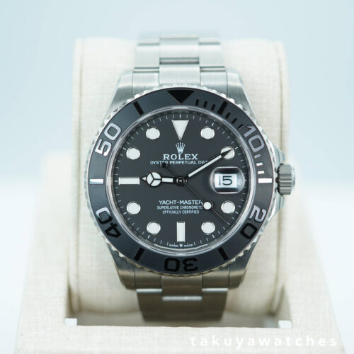 Rolex 226627 YACHTMASTER 42 RLX TITANIUM CERAMIC BEZEL 2026 WARRANTY FULL SET