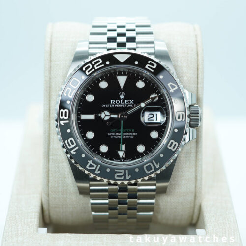 BRAND NEW Rolex 126710GRNR GMT MASTER II BLACK GREY BEZEL JUBILEE BAND 2026 FULL SET