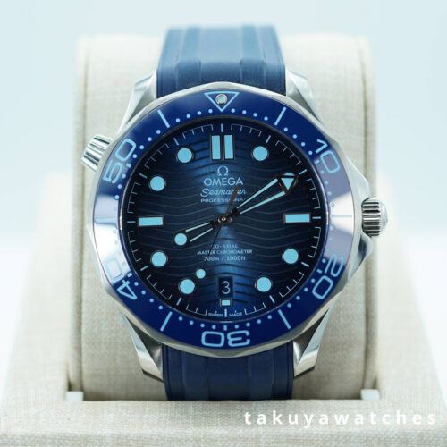 Omega SEAMASTER DIVER 300M SUMMER BLUE 2024 WARRANTY FULL SET