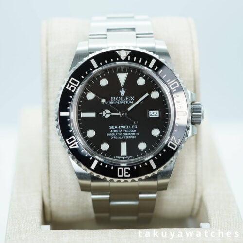 Rolex 116600 SD4K SEA-DWELLER 4000 CERAMIC BEZEL 40MM 2015 BOXES PAPERS