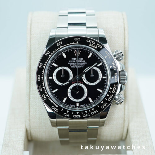 Rolex 126500LN DAYTONA STAINLESS STEEL BLACK DIAL NEW MODEL 2024 FULL SET