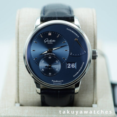 BRAND NEW Glashutte ORIGINAL PANORESERVE BLUE DIAL STAINLESS STEEL 40MM 2025 FULL SET