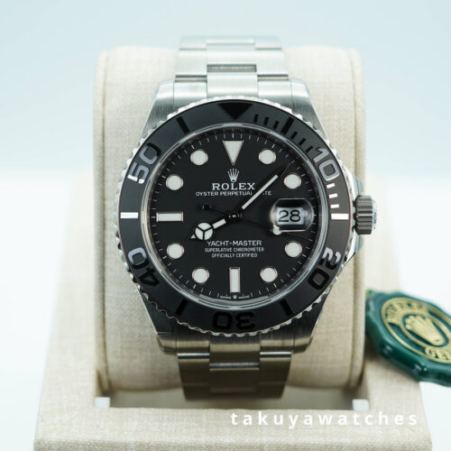 BRAND NEW Rolex 226627 YACHTMASTER 42 RLX TITANIUM CERAMIC BEZEL 2026 FULL SET