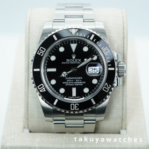 Rolex 116610LN SUBMARINER DATE BLACK CERAMIC BEZEL 40MM 2012 FULL SET