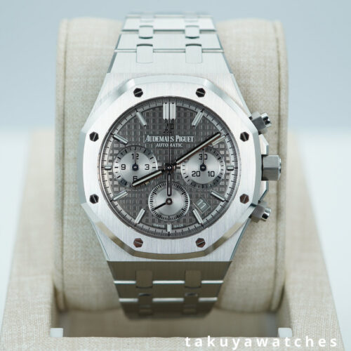 Audemars PIGUET ROYAL OAK CHRONOGRAPH 26315ST GREY DIAL 38MM FULL SET