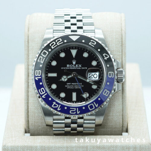 Rolex 126710BLNR GMT MASTER 2 BLACK BLUE BEZEL JUBILEE BAND 2021 FULL SET