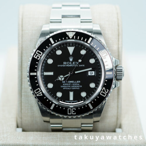 Rolex 116600 SD4K SEA-DWELLER 4000 CERAMIC BEZEL 40MM CPO SERVICED WARRANTY BOXES PAPERS