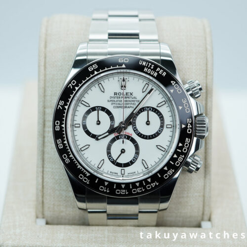 Rolex 126500LN DAYTONA STEEL WHITE DIAL NEW MODEL 2025 WARRANTY FULL SET