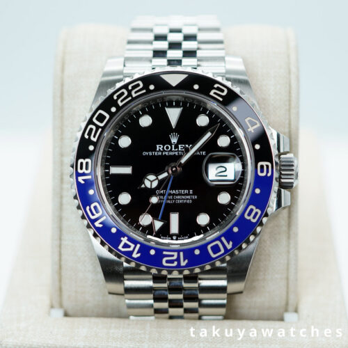 Rolex 126710BLNR GMT MASTER 2 BLACK BLUE BEZEL JUBILEE BAND 2023 WARRANTY FULL SET