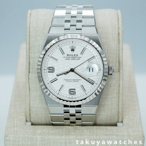 BRAND NEW Rolex 127234 LAND-DWELLER 36 WHITE DIAL JUBILEE NEW MODEL 2026 FULL SET