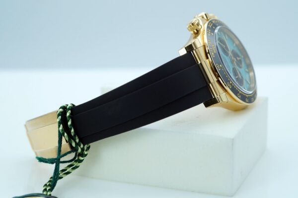 トモ BRAND NEW Rolex 126518LN DAYTONA YELLOW GOLD TURQUOISE DIAL
