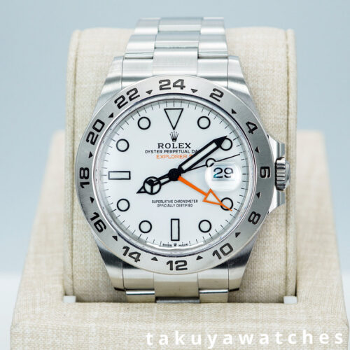 Rolex 226570 EXPLORER 2 POLAR WHITE DIAL NEW MODEL 2022 WARRANTY FULL SET