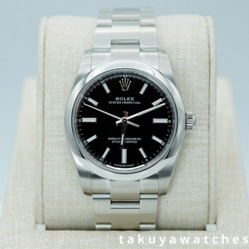 Rolex 124200 OYSTER PERPETUAL 34MM BLACK DIAL 2026 WARRANTY FULL SET