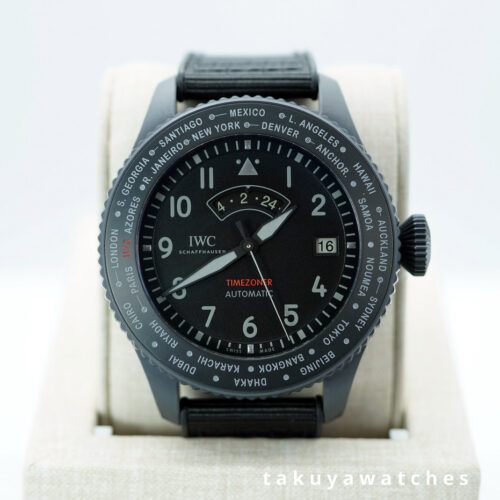 IWC IW395505 PILOT's WATCH TIMEZONER TOP GUN CERATANIUM 2026 WARRANTY FULL SET