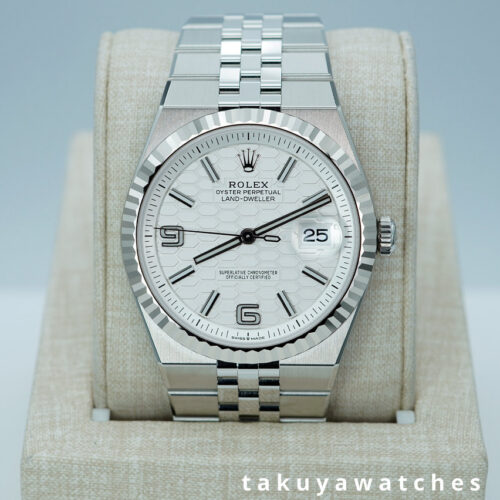 BRAND NEW Rolex 127334 LAND-DWELLER 40 WHITE DIAL JUBILEE NEW MODEL 2026 FULL SET