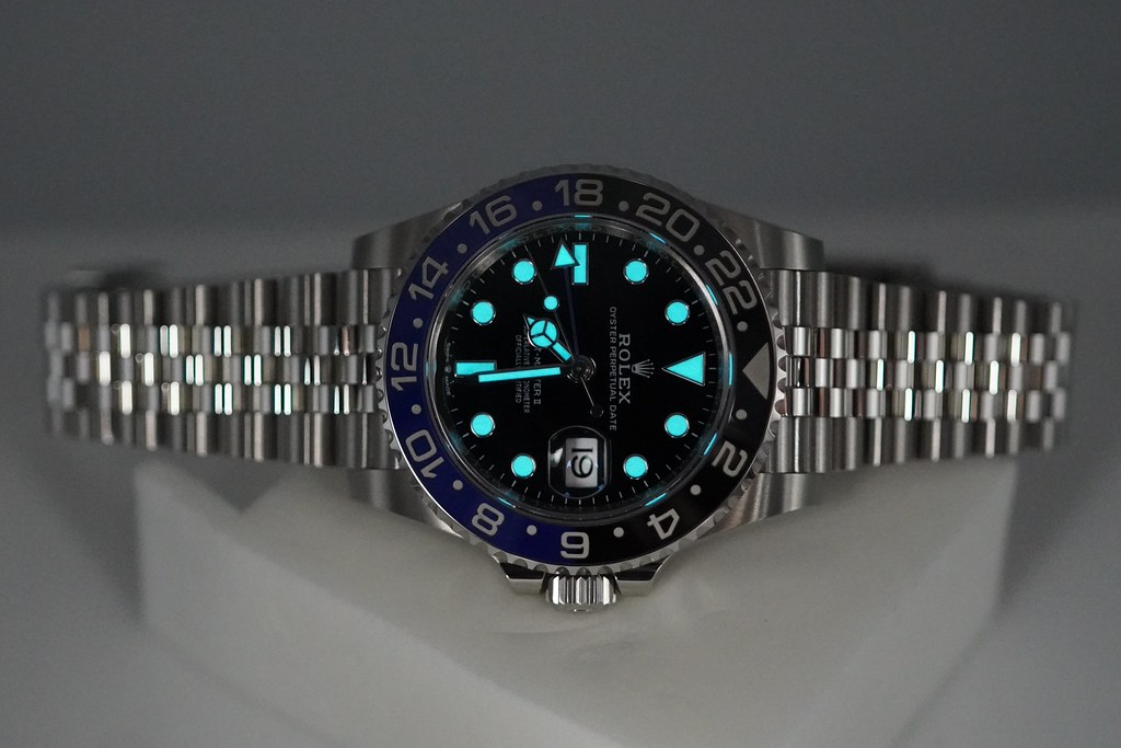 Rolex 126710BLNR GMT MASTER 2 BLACK BLUE BEZEL JUBILEE BAND 2024