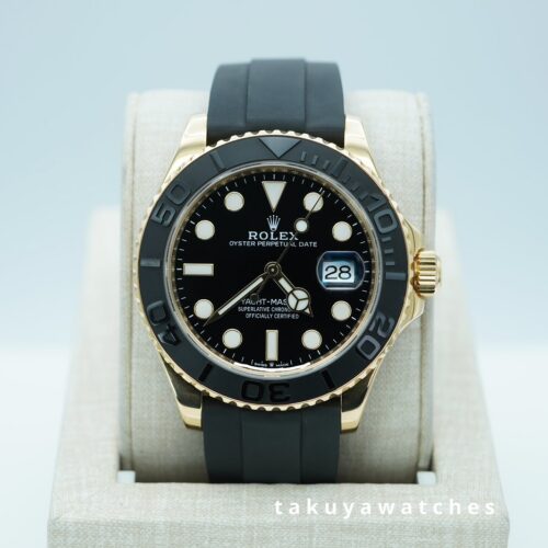 Rolex 226658 YACHTMASTER 42 18K YELLOW GOLD OYSTERFLEX 2023 WARRANTY FULL SET