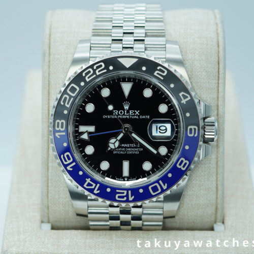 Rolex 126710BLNR GMT MASTER 2 BLACK BLUE BEZEL JUBILEE BAND 2024 WARRANTY FULL SET