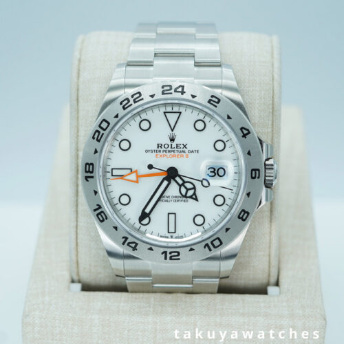 NEW Rolex 226570 EXPLORER 2 POLAR WHITE DIAL NEW MODEL 2026 WARRANTY FULL SET