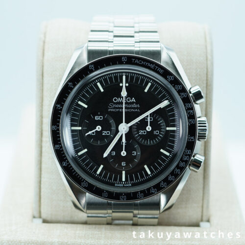 Omega SPEEDMASTER MOONWATCH 3861 HESALITE GLASS 2024 WARRANTY FULL SET