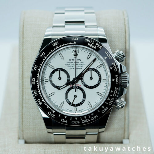 Rolex 126500LN DAYTONA STEEL WHITE DIAL NEW MODEL 2024 WARRANTY FULL SET