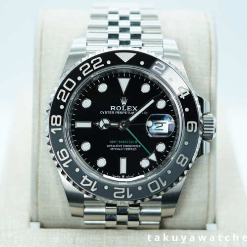 Rolex 126710GRNR GMT MASTER II BLACK GREY BEZEL JUBILEE BAND 2025 WARRANTY FULL SET
