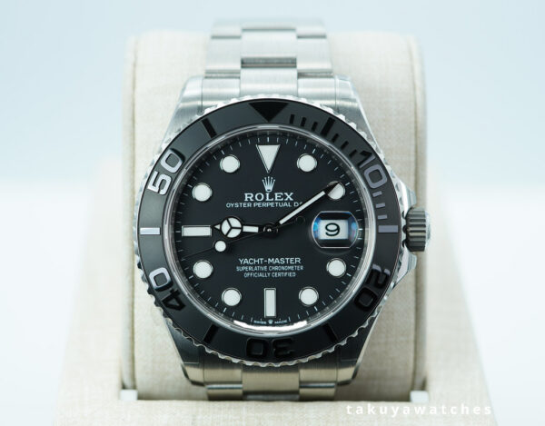 BRAND NEW Rolex 226627 YACHTMASTER 42 RLX TITANIUM CERAMIC BEZEL