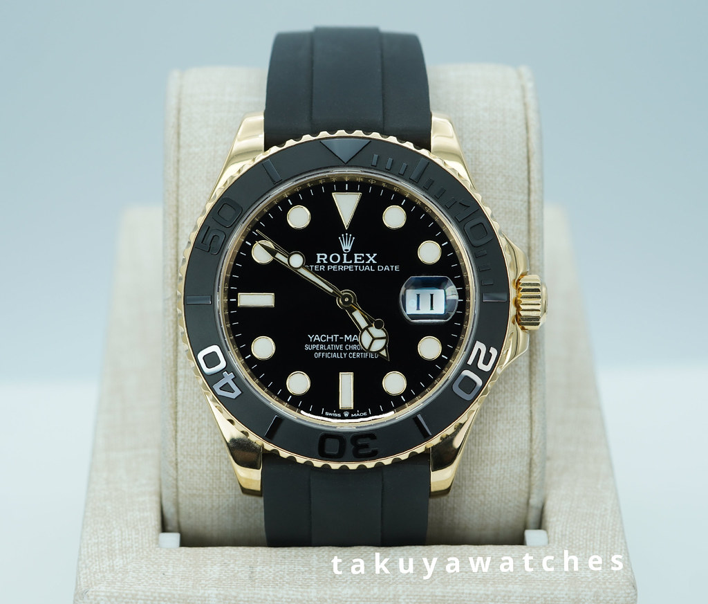ラクビ Rolex 226658 YACHTMASTER 42 18K YELLOW GOLD OYSTERFLEX 2023