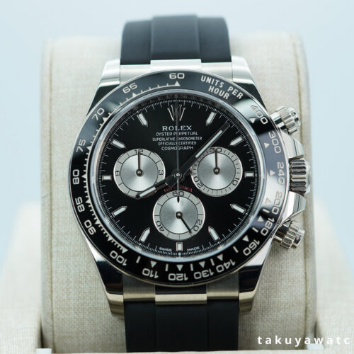 Rolex 126519LN DAYTONA WHITE GOLD BABY LEMANS OYSTERFLEX 2025 WARRANTY FULL SET