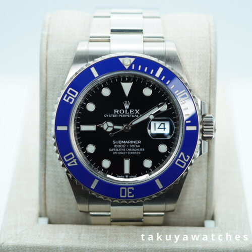 Rolex 126619LB SUBMARINER 41 18K WHITE GOLD BLUE BEZEL 2021 FULL SET