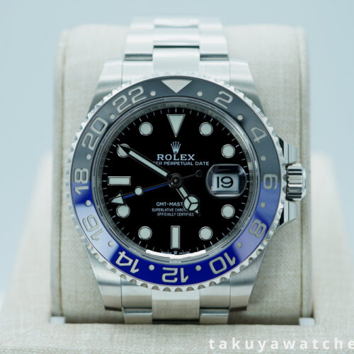Rolex 126710BLNR GMT MASTER 2 BLACK BLUE BEZEL OYSTER 2022 WARRANTY FULL SET