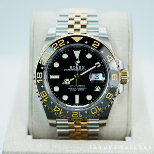 Rolex 126713GRNR GMT MASTER 2 GREY BLACK BEZEL JUBILEE BAND 2025 FULL SET