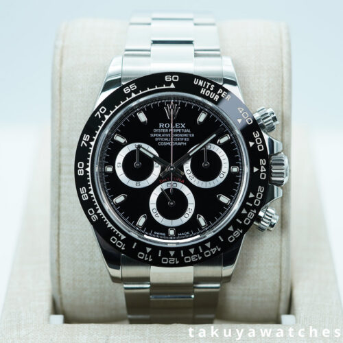 Rolex 116500LN COSMOGRAPH DAYTONA STEEL CERAMIC BEZEL BLACK DIAL 2022 FULL SET