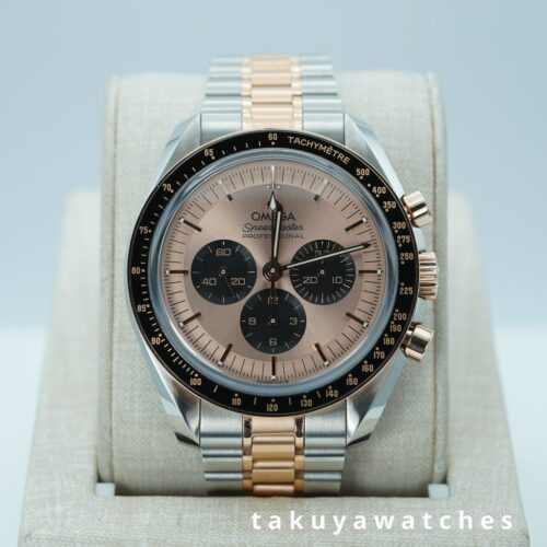 Omega SPEEDMASTER MOONWATCH TWO TONE SEDNA GOLD 2024 WARRANTY FULL SET