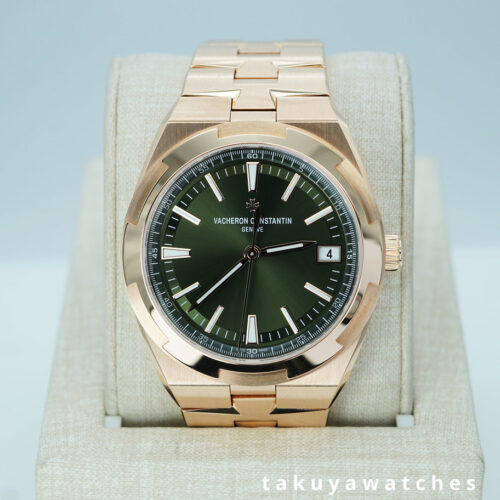 Vacheron CONSTANTIN OVERSEAS 4520V ROSE GOLD GREEN DIAL 2025 NEW MODEL FULL SET