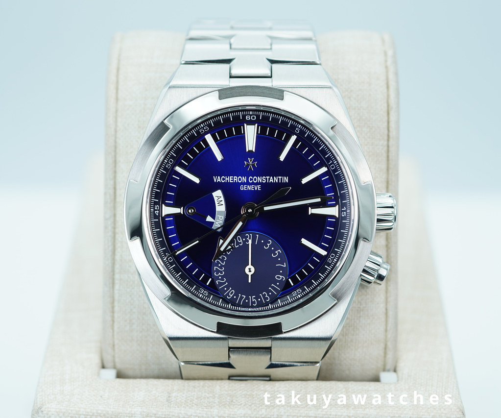 Vacheron CONSTANTIN OVERSEAS DUAL TIME 7900V BLUE DIAL 2022