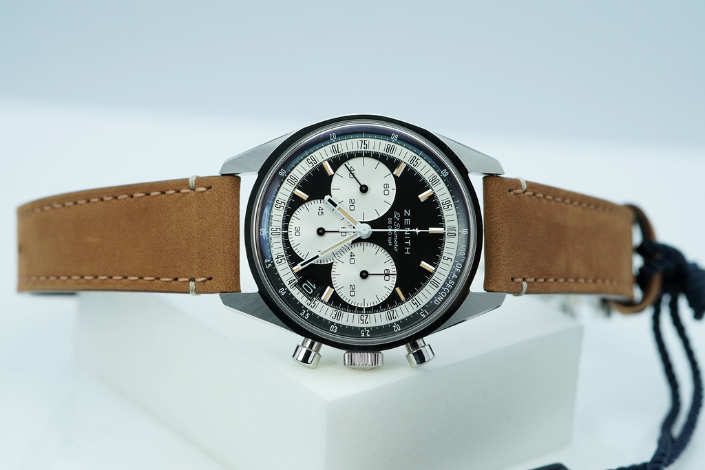 Moon様 NEW Zenith CHRONOMASTER ORIGINAL EL PRIMERO REVERSE PANDA DIAL