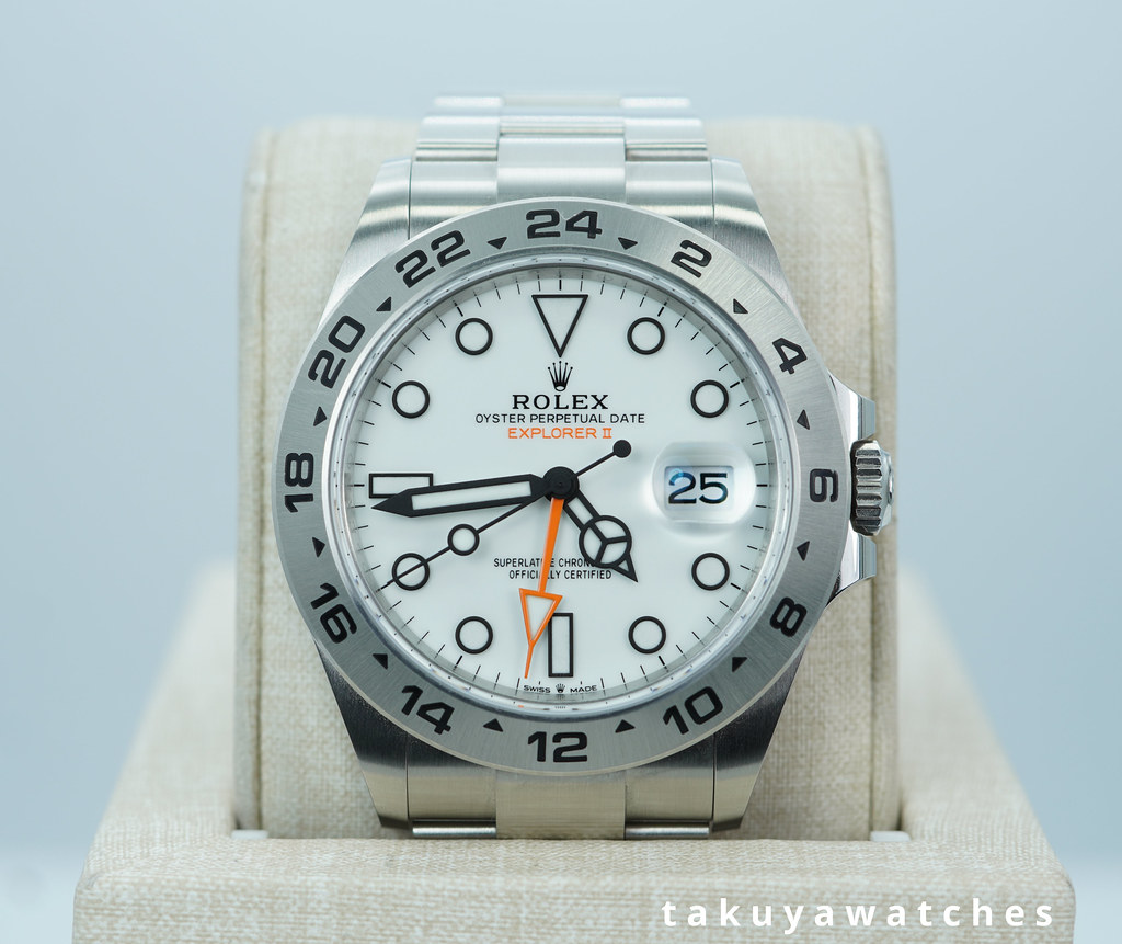 Rolex 226570 EXPLORER 2 POLAR WHITE DIAL NEW MODEL 2025 WARRANTY