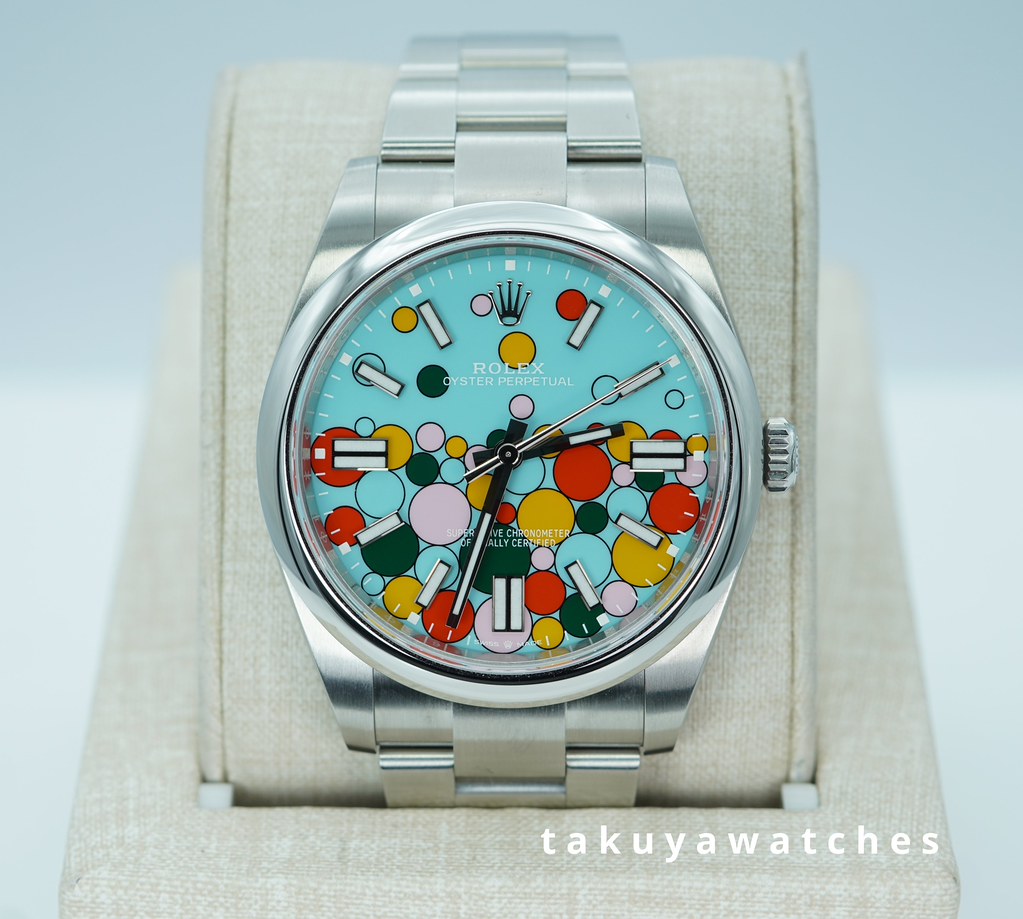 Rolex 124300 OYSTER PERPETUAL 41 CELEBRATION DIAL 2025 WARRANTY