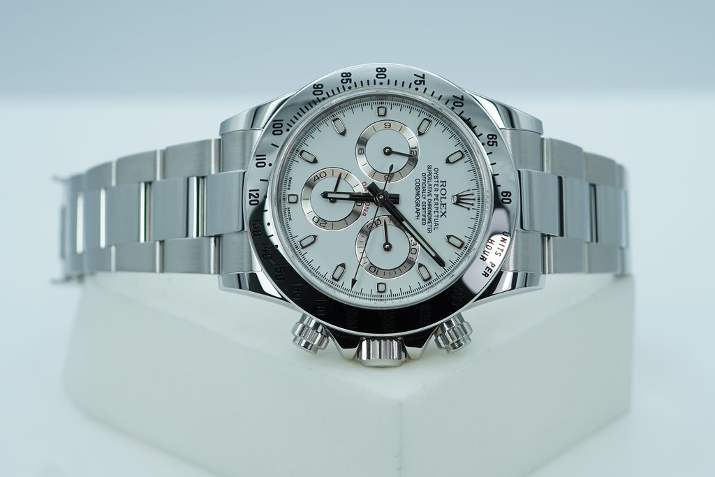 あやページ Rolex 116520 DAYTONA STAINLESS STEEL WHITE APH DIAL 2016 FULL SET