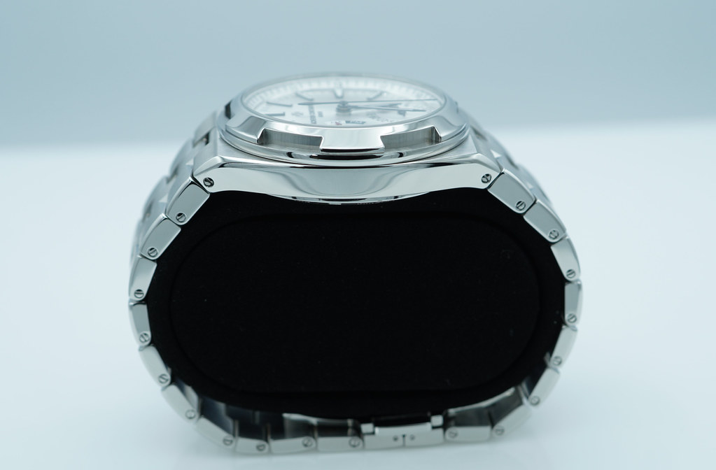 Vacheron CONSTANTIN OVERSEAS DUAL TIME 7900V SILVER DIAL SERVICED