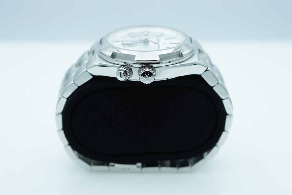Vacheron CONSTANTIN OVERSEAS DUAL TIME 7900V SILVER DIAL SERVICED