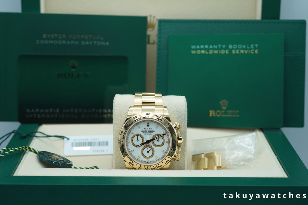 ゴヌクセット Rolex 126508 DAYTONA 18K YELLOW GOLD WHITE DIAL NEW MODEL 2024