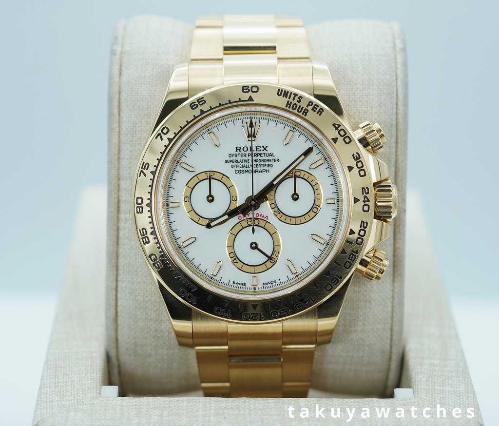 今オーダーリング Rolex 126508 DAYTONA 18K YELLOW GOLD WHITE DIAL NEW MODEL 2024