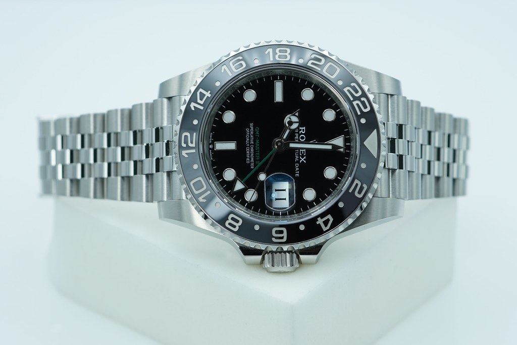 Rolex 126710GRNR GMT MASTER II BLACK GREY BEZEL JUBILEE BAND 2025