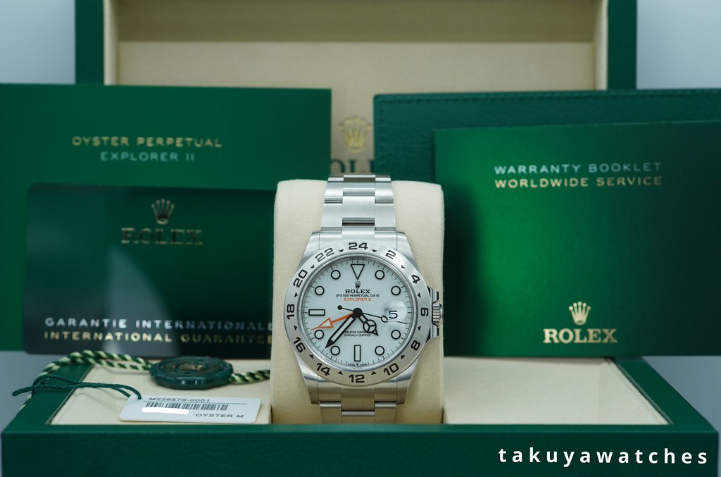 Rolex 226570 EXPLORER 2 POLAR WHITE DIAL NEW MODEL 2025 WARRANTY